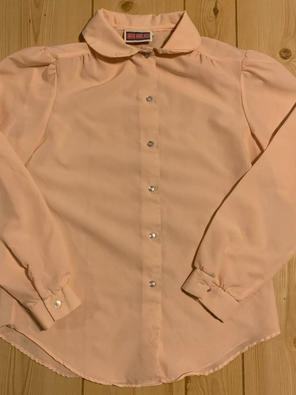 Vintage 90s Picture Perfect Women's Casual Button-Down Dress Shirt Blouse M